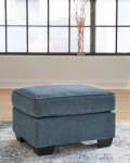 Picture of Dark Blue Ottoman