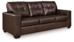 Picture of Brown Genuine Leather Queen Sofa Sleeper