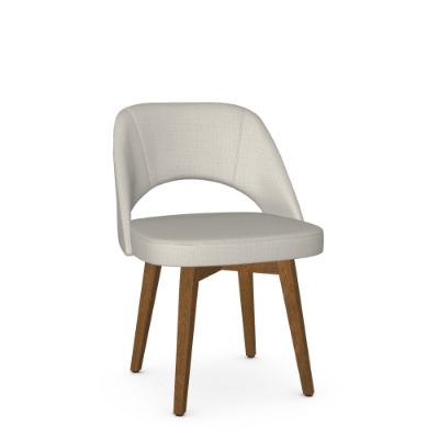 Show details for Scheila Upholstered seat and backrest with solid wood base (birch) Chair Picture of Scheila Upholstered seat and backrest with solid wood base (birch) Chair