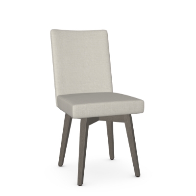 Show details for Wendy Upholstered seat and backrest with solid wood base (birch) Chair Picture of Wendy Upholstered seat and backrest with solid wood base (birch) Chair