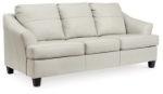 Picture of Genuine Leather Coconut White Sofa
