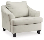 Picture of Genuine Leather Coconut White Chair
