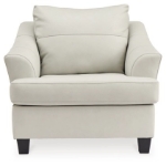 Picture of Genuine Leather Coconut White Chair