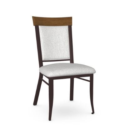 Show details for Eleanor Upholstered seat and backrest with solid wood (birch) accent Chair Picture of Eleanor Upholstered seat and backrest with solid wood (birch) accent Chair