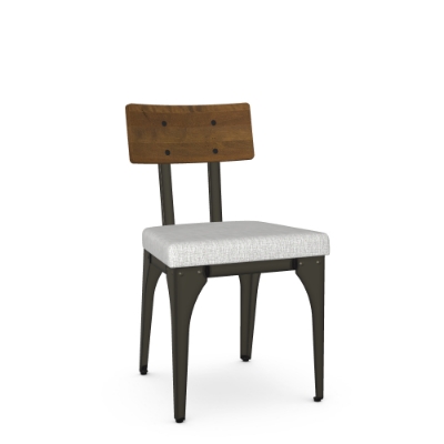 Show details for Architect Upholstered seat and solid  wood (birch) backrest Chair Picture of Architect Upholstered seat and solid  wood (birch) backrest Chair