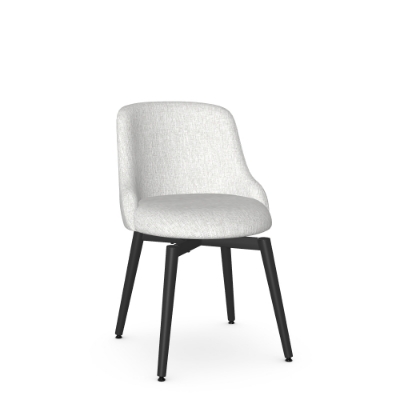 Show details for Giulia swivel Upholstered seat and  backrest  Chair Picture of Giulia swivel Upholstered seat and  backrest  Chair