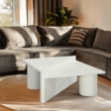 Picture of 36" Wood Veneer Lower Table Height: 13.5" Coffee Table