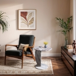 Picture of 18" Each Piece Will Be Unique Genuine Marble End Table