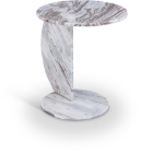 Picture of 18" Each Piece Will Be Unique Genuine Marble End Table