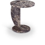 Picture of 18" Each Piece Will Be Unique Genuine Marble End Table