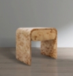 Picture of 24" Solid Burl Wood Natural Burl Finish Nightstand