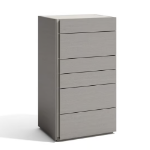 Picture of 23.6"W x 42.1"H Wood veneers and natural 6 Drawer Chest