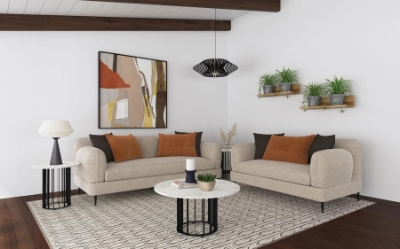 Show details for Latte 2pc Living Room Set Picture of Latte 2pc Living Room Set