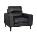 Picture of Genuine Leather Black Chair