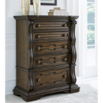 Picture of 43.5"W x 54"H Five Drawer Chest