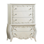 Picture of 37" White Finish Wood Chest