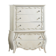 Picture of 37"L x 50"H White Finish Wood Chest