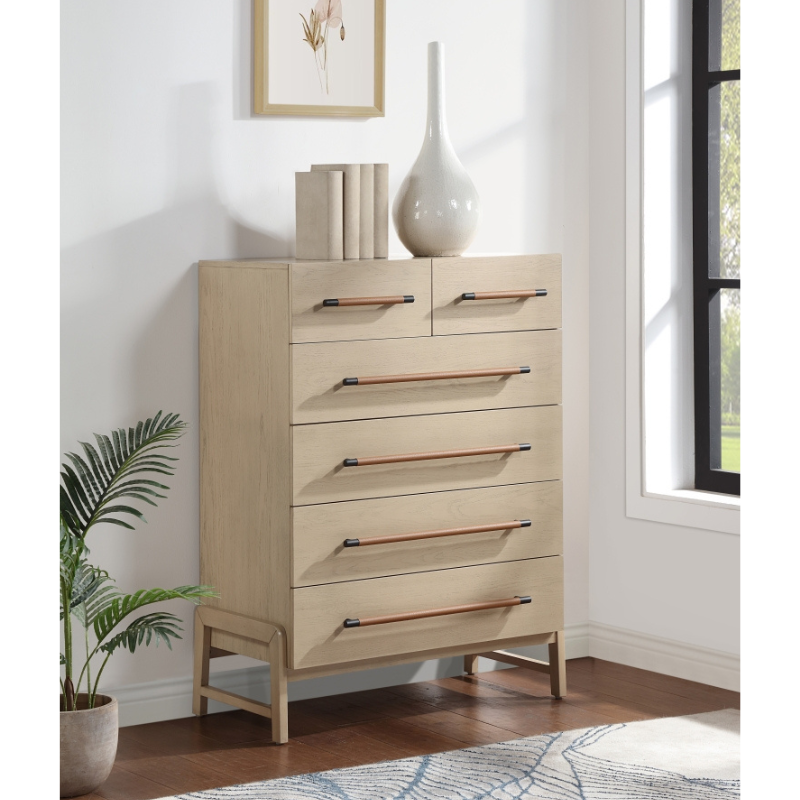 Picture of 36.5"W x 49.5"H Natural or Black Chest