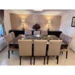 Picture of 7pc, 9pc, 11pc, 13pc or 15pc, Brown Dining  Room Set