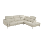 Picture of 2-Piece Genuine Leather Sectional with Right Or Left Side Chaise