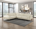 Picture of 2-Piece Genuine Leather Sectional with Right Or Left Side Chaise
