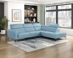Picture of 2-Piece Genuine Leather Sectional with Right Or Left Side Chaise