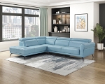 Picture of 2-Piece Genuine Leather Sectional with Right Or Left Side Chaise