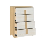 Picture of Twin bed, Dresser and mirror, Chest and Night stand Bedroom set collection
