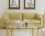 Picture of Beige or Camel Sofa, Loveseat and Chair