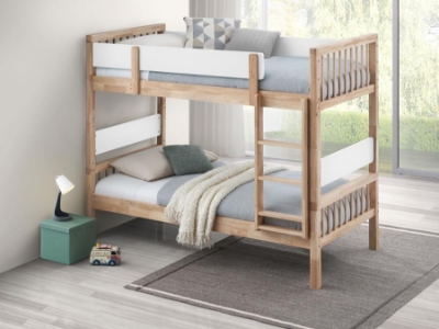 Show details for Twin Bunk Bed Natural Picture of Twin Bunk Bed Natural