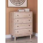 Picture of 32.68"W x 44.06"H Four Drawer Chest