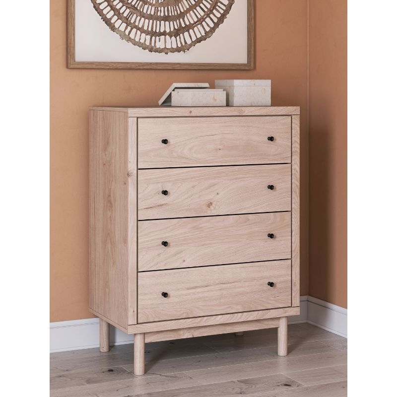 Picture of 32.68"W x 44.06"H Four Drawer Chest