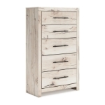 Picture of 31.73"W x 54.02"H Five Drawer Chest