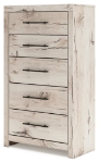 Picture of 31.73"W x 54.02"H Five Drawer Chest