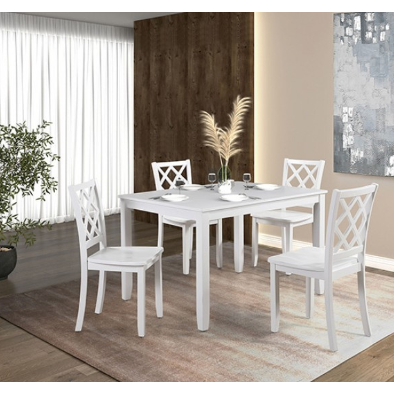 Picture of Diamond Chair Back Material Solid Rubberwood, 5 Pc. Dining Table Set