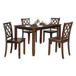 Picture of Diamond Chair Back Material Solid Rubberwood, 5 Pc. Dining Table Set