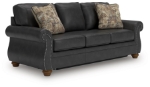 Picture of Traditional Leather Queen Sofa Sleeper