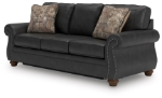 Picture of Traditional Leather Queen Sofa Sleeper