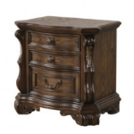 Picture of Dark Brown MATERIAL Asian Hardwood, Engineered Wood Nightstand