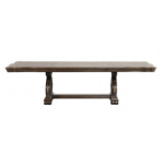 Picture of 80"-114" Extendable Dark Brown MATERIAL Asian Hardwood, Engineered Wood Dining Table