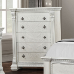 Picture of 42" Silver Brushed Material Engineered Wood Chest