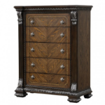 Picture of 42" Silver Brushed Material Engineered Wood Chest