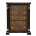 Picture of 42" Silver Brushed Material Engineered Wood Chest