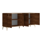 Picture of 76.77" x 34.6" Inch 4 Door Buffet Server