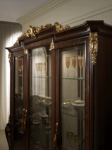 Picture of 3 Door China w/Glass Back Panel - 78"W x 23"D x 91"H