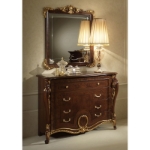 Picture of 4 Drawers Dresser and Mirror