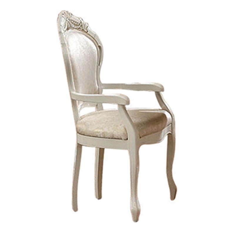 Picture of Fancy Classic Dining Room Arm Chair with Premium Fabric