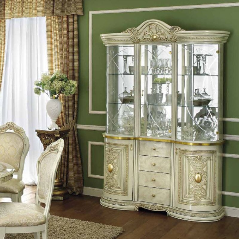 Picture of Classic 3 Door China Ivory - 54.5"W x 18"D x 87"H