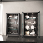 Picture of 2 Door Vitrine - 43.7"W x 19.7"D x 75.8"H