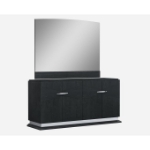 Picture of 67" X 32.5" Grey Buffet & Mirror